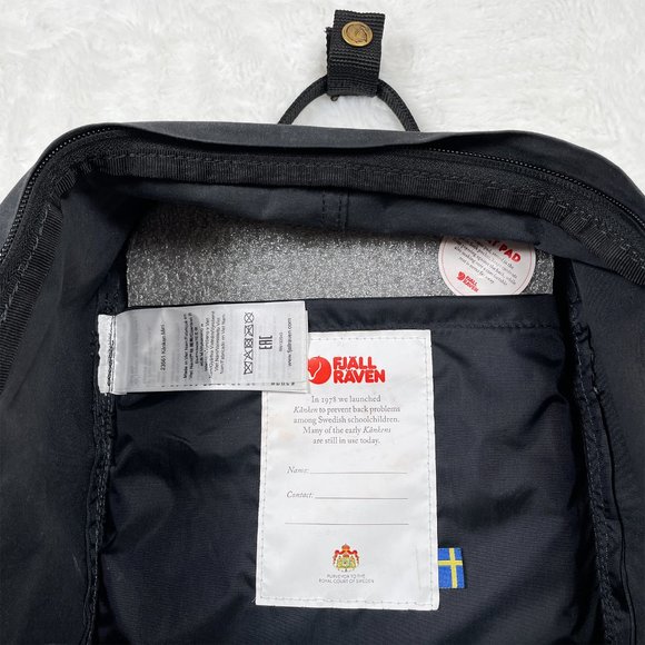 Fjallraven Kanken Mini Backpack Authentic Black - Picture 11 of 16